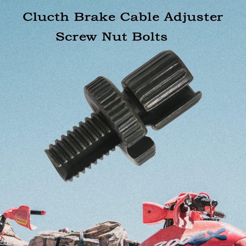 amavoler Clucth Brake Cable Adjuster Screw Nut Bolts 8mm Universal Aftermarket Accessory Fit for Honda Yamaha Kawasaki Suzuki ATV Motorcycle.(4 pcs) - Image 2